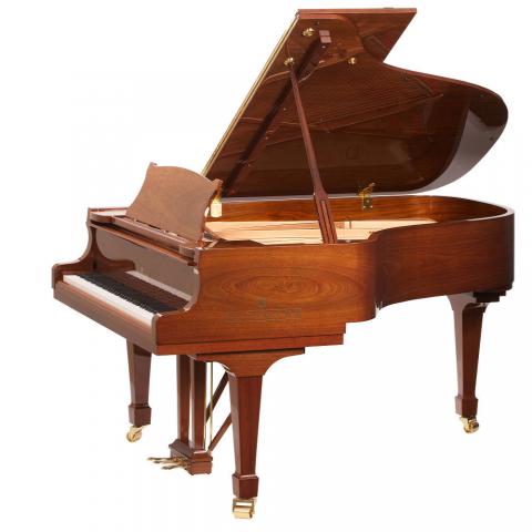 Brodmann PE 187 grand piano 6'2" mahogany/walnut