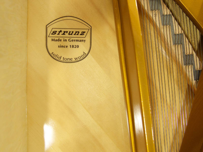 Strunz soundboard on a Brodmann piano