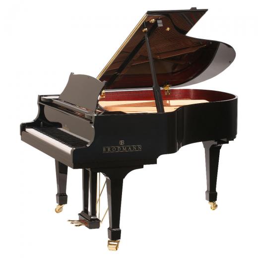 Brodmann PE 187V grand piano 6'2" ebony polish