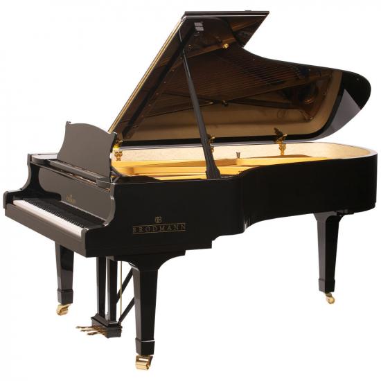 Brodmann PE 228 grand piano 7'5" ebony polish